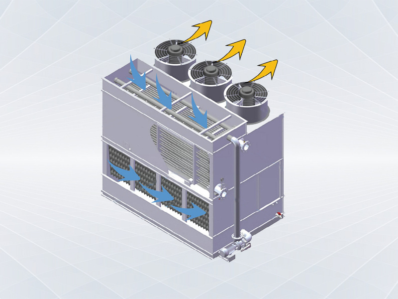 YBH Single Air Inlet Compound Flow Cooling Tower